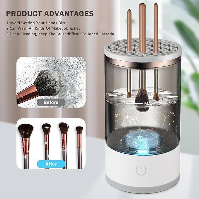 Automatic Electric Makeup Brush Cleaner