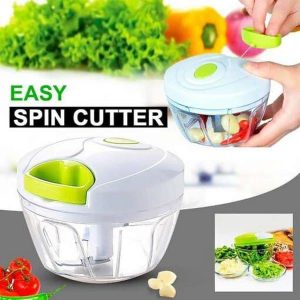 Mini Speedy Chopper Manual Hand Pull Vegetable & Meat Mini Turbo Cutter