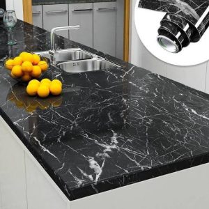 60cm x 100cm & 60cm x 200cm Marble Sheet Sticker, PVC Waterproof
